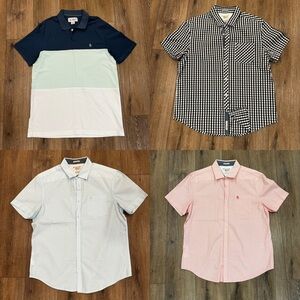 Set of 4 Penguin Short Sleeve Tops (Men's - Large)